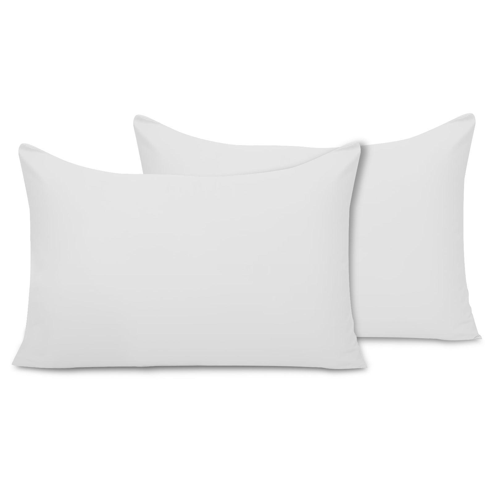 Microfiber Pillowcase White Pamposh