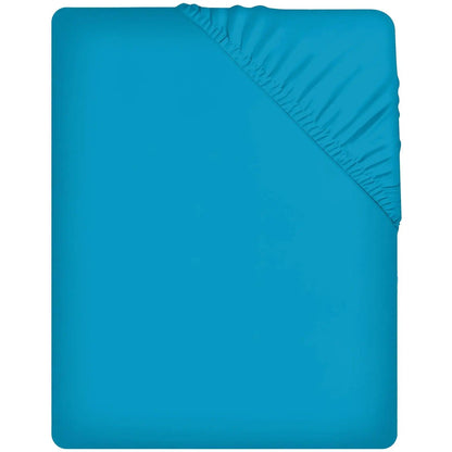 Fitted Sheet-Butterfly Blue Pamposh