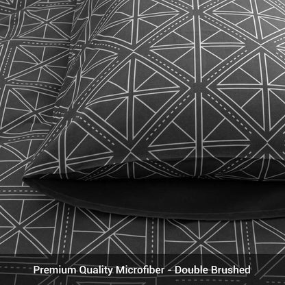 Pamposh Duvet Cover Set-Diamonds - Pamposh