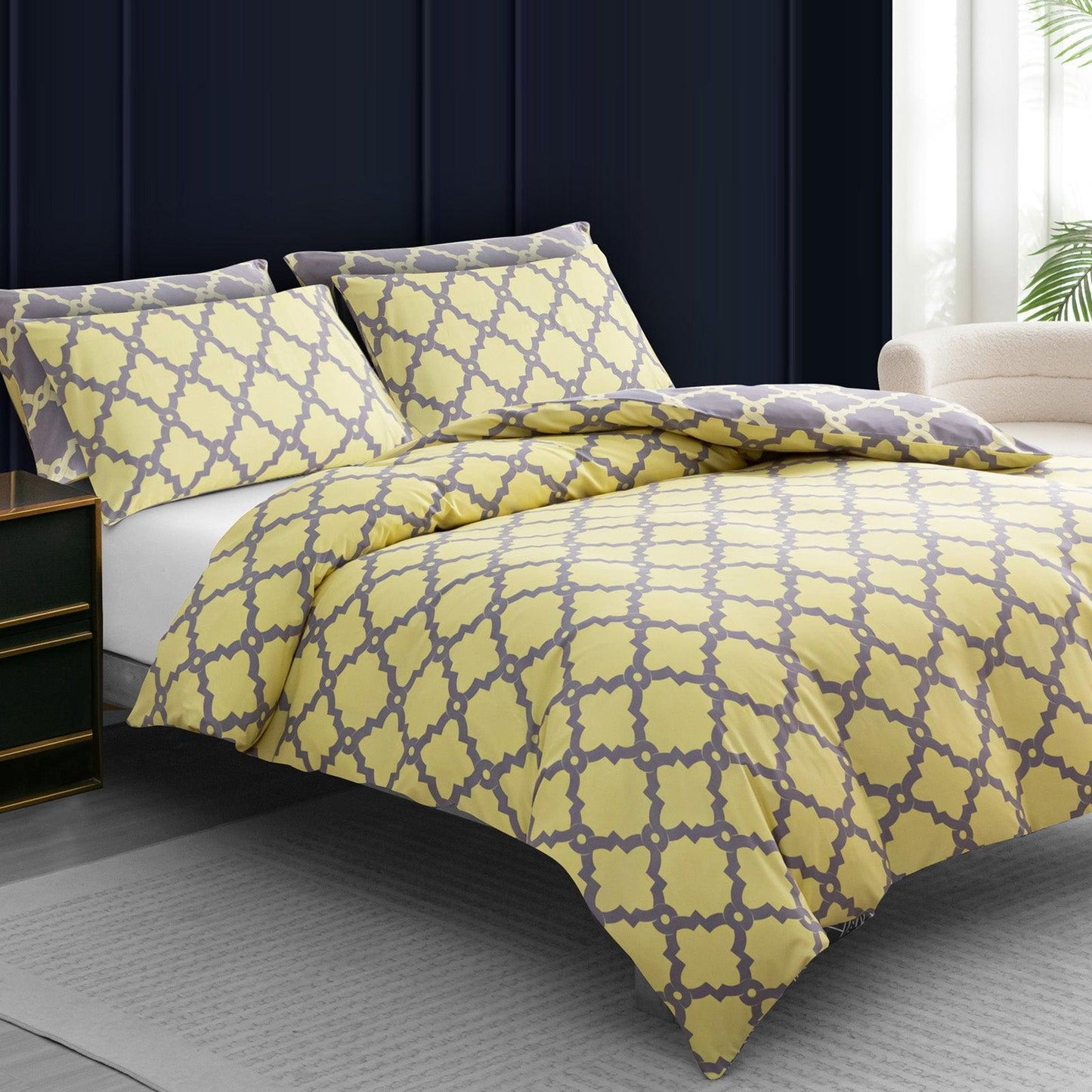 Pamposh Duvet Cover Set-Moroccan - Pamposh