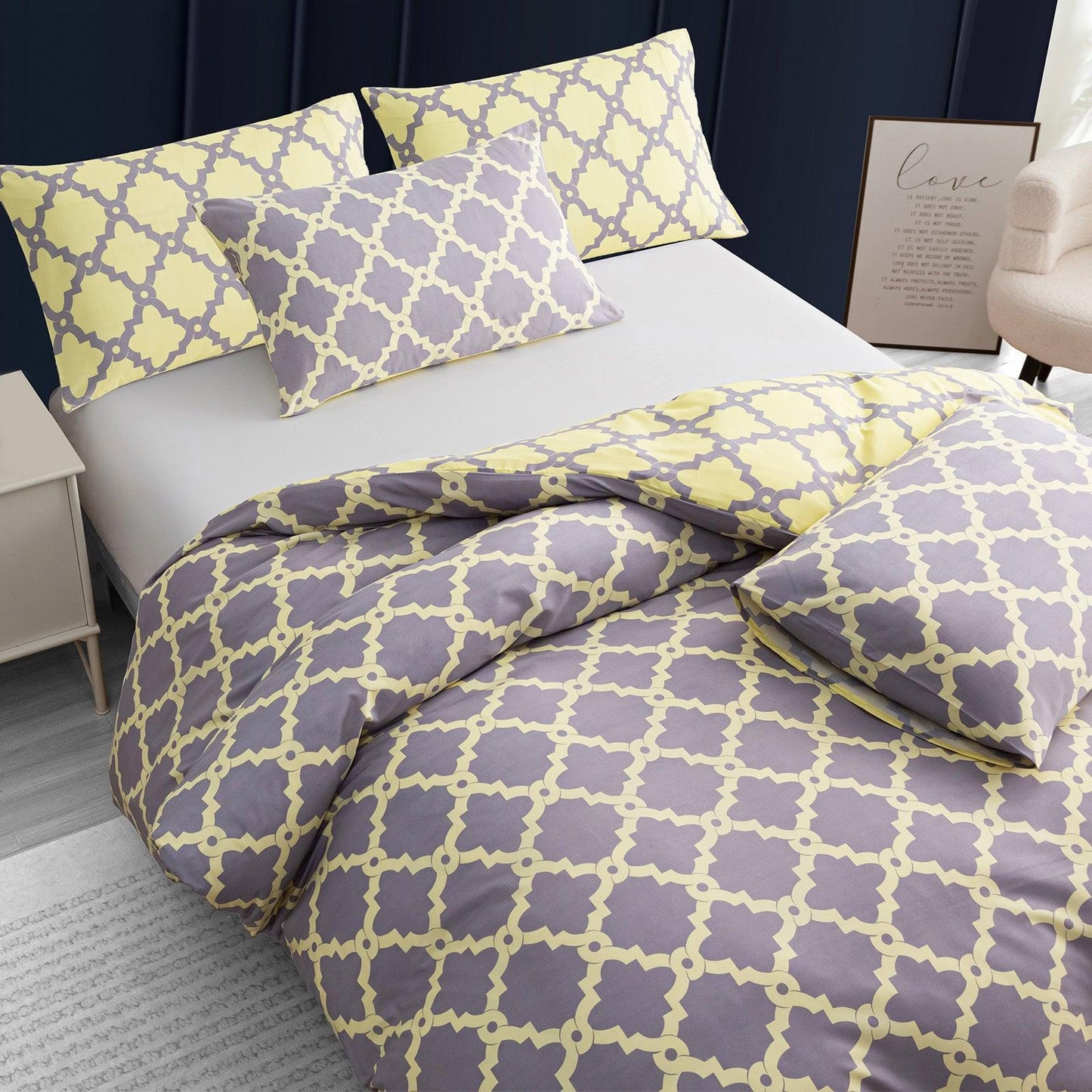 Pamposh Duvet Cover Set-Moroccan - Pamposh