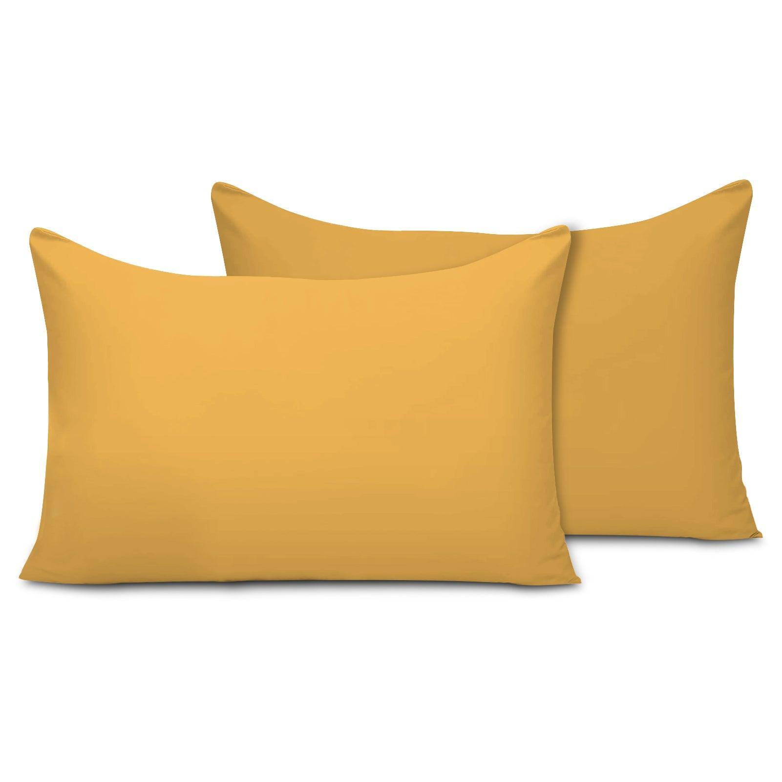 Microfiber Pillowcase-Gold - Pamposh