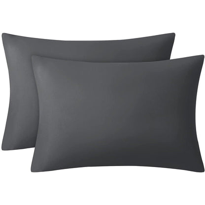 Microfiber Pillowcase-Charcoal - Pamposh