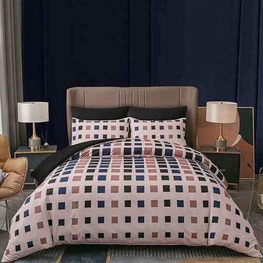 CGK Duvet Cover Set-Cubes - Pamposh