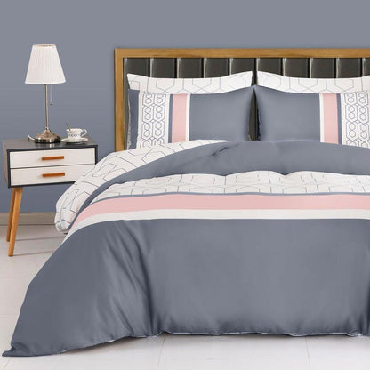 Pamposh Duvet Cover Set-Hexagon - Pamposh